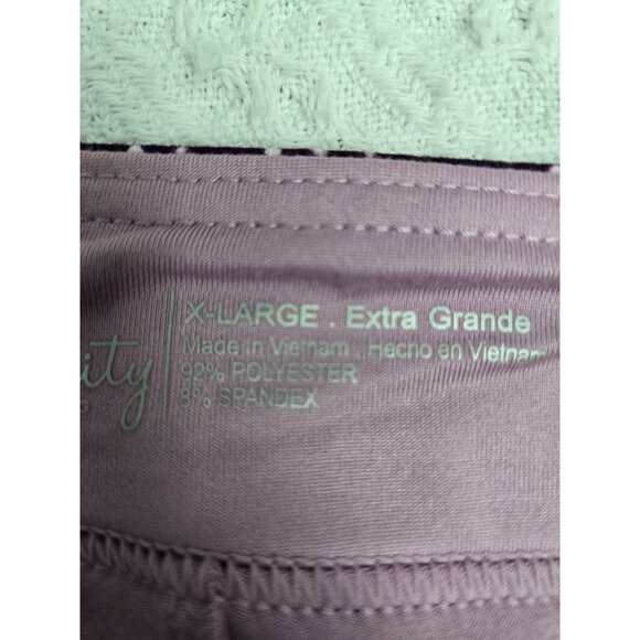 Purple Tranquility Active Skort X-Large Polyester/Spandex With Built-In Shorts F - Picture 4 of 5